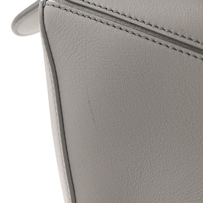 Loewe Soft Grained Calfskin Small Puzzle Edge Bag Pearl Grey 10 of 11