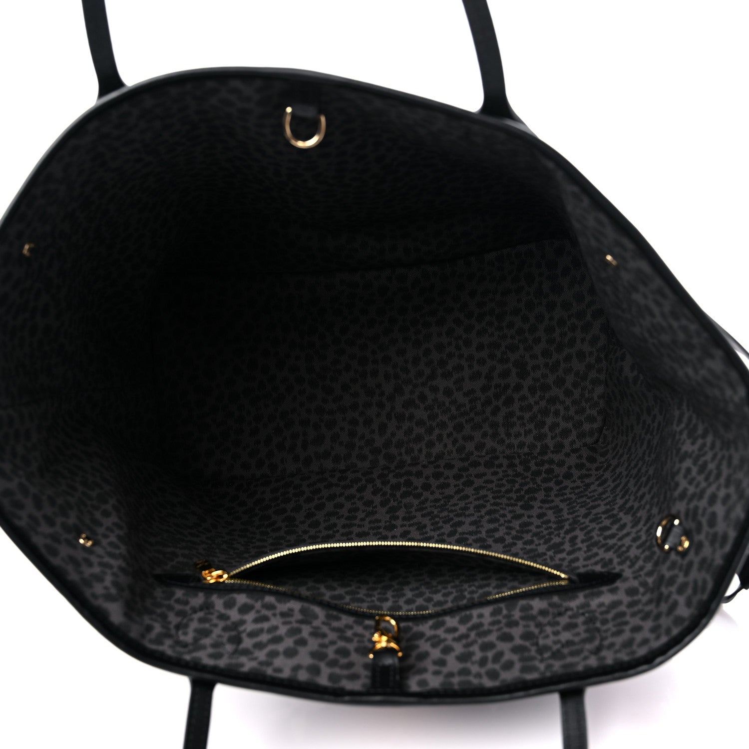 Louis Vuitton Monogram Giant Wild at Heart Neverfull MM Black 5 of 8
