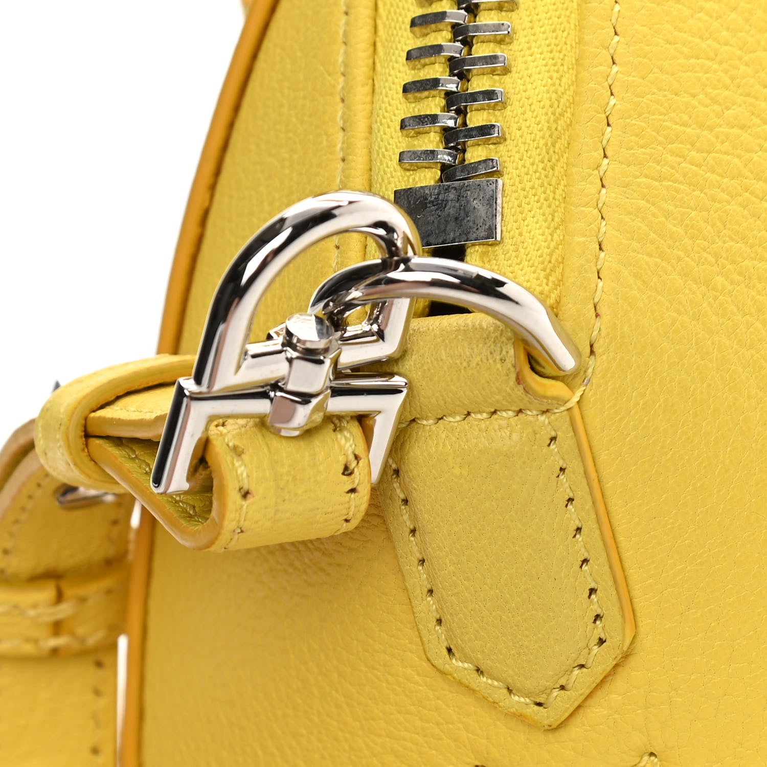 Givenchy Sugar Goatskin Mini Antigona Yellow 7 of 13