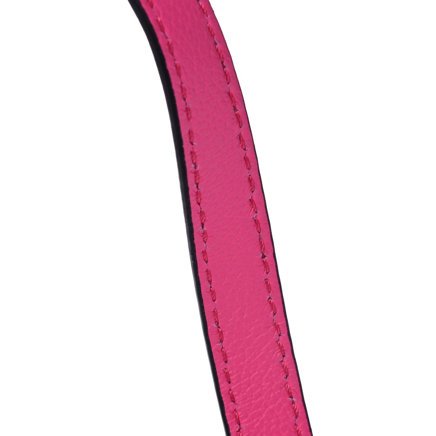 Grained Calfskin Small La Medusa Top Handle Bag Fuchsia