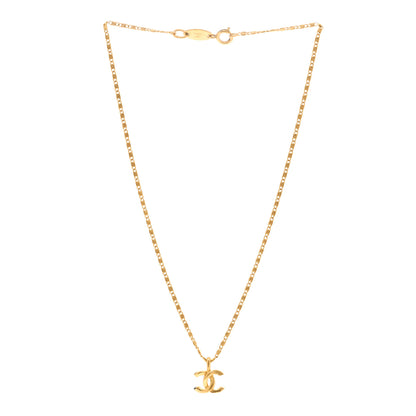 Chanel Metal CC Necklace Gold 3 of 5