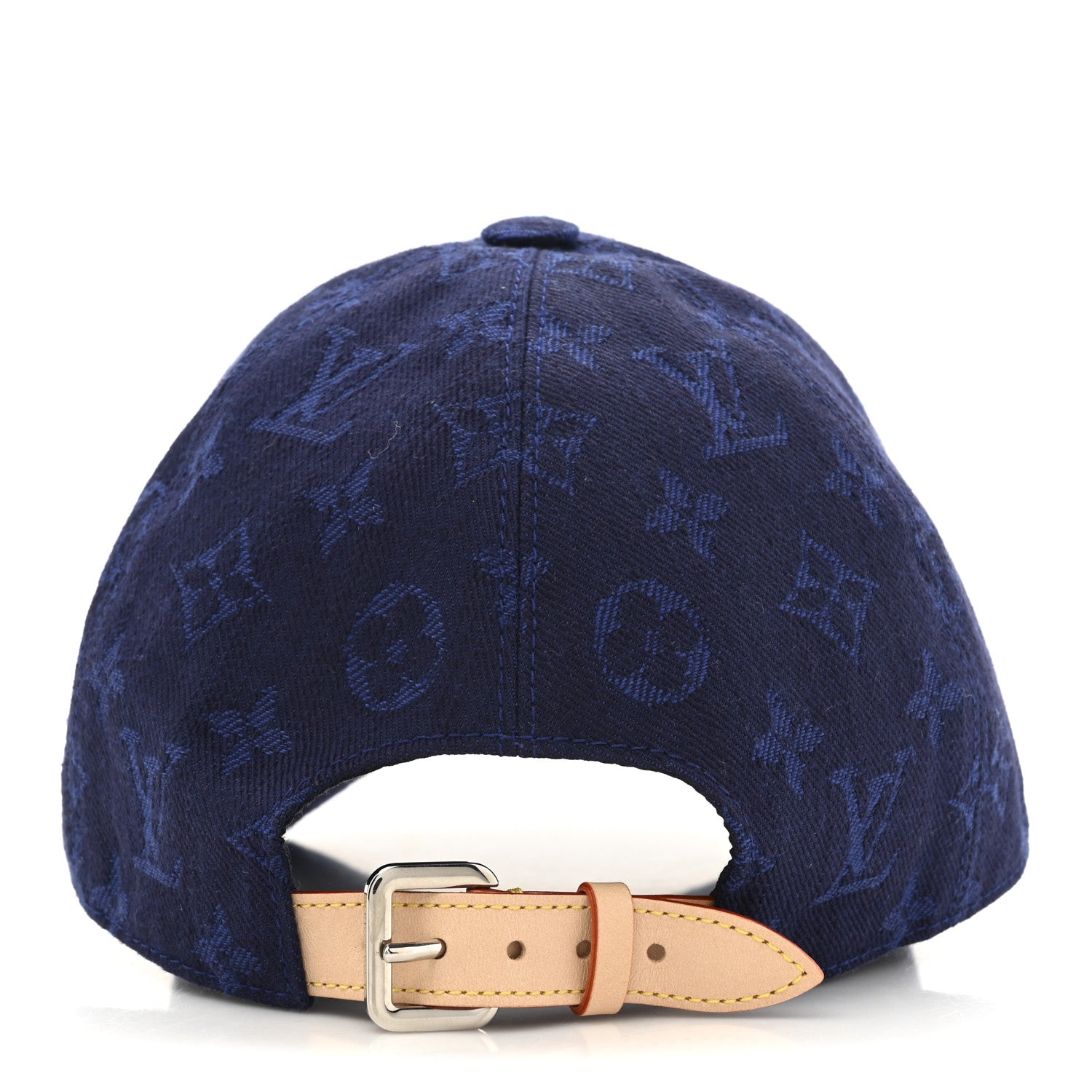 Louis Vuitton Iconic Monogram Baseball Cap Blue 5 of 9