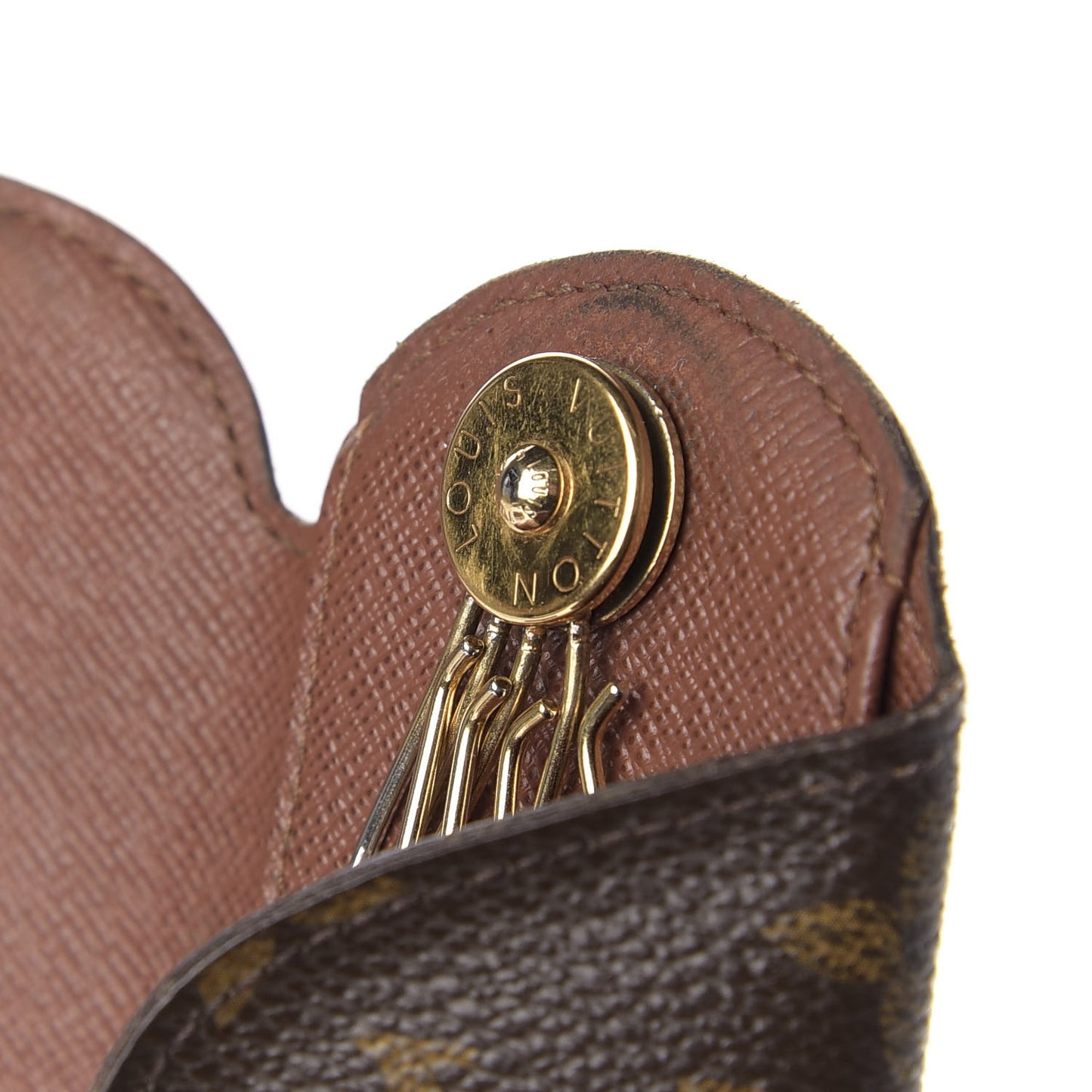 Monogram Round Key Holder PM