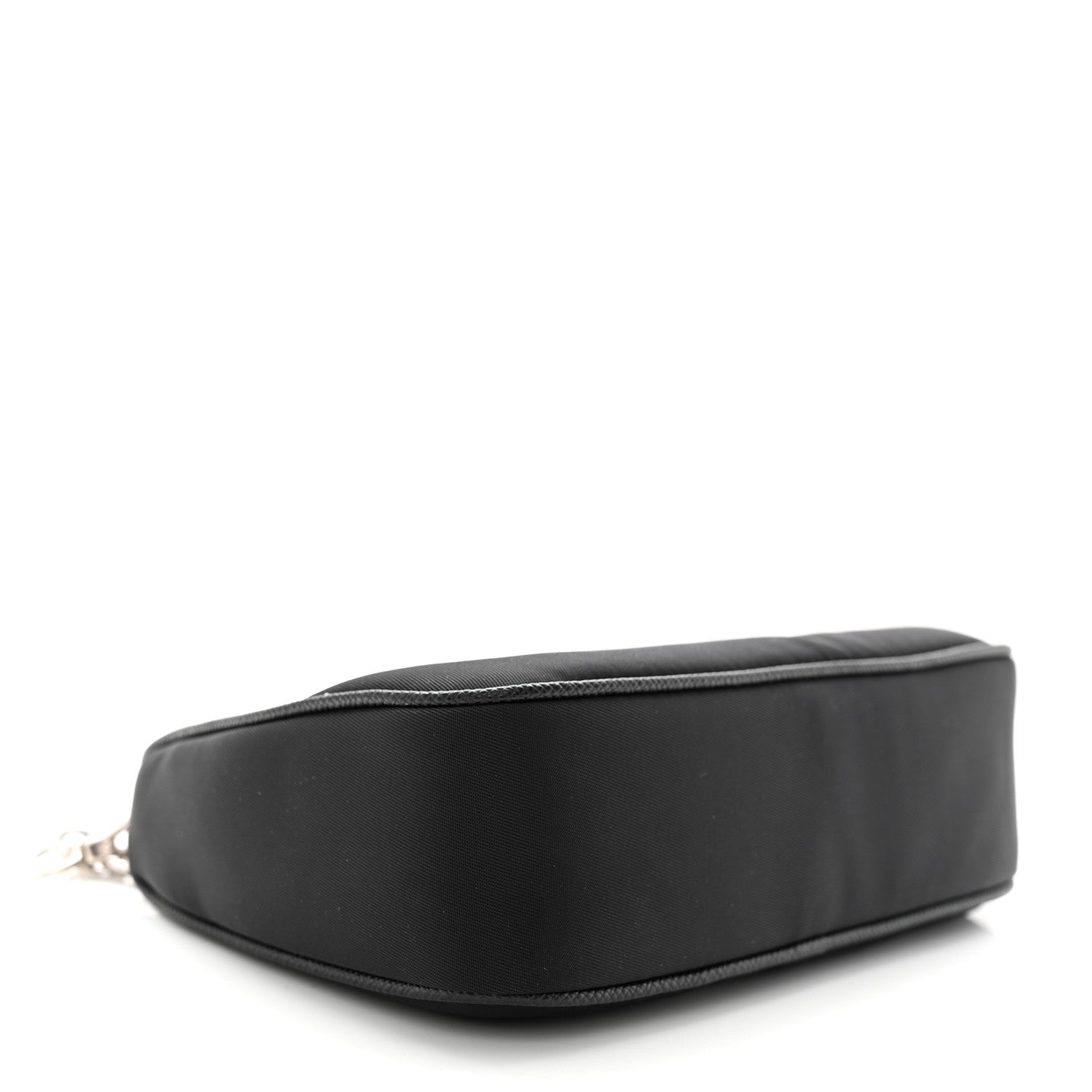 Prada Tessuto Nylon Mini Re-Edition 2000 Shoulder Bag Black 4 of 11