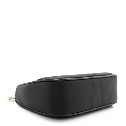 Prada Tessuto Nylon Mini Re-Edition 2000 Shoulder Bag Black 4 of 11