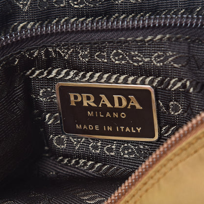 Prada Tessuto Nylon Vela Sport Messenger Bag Brown 6 of 13