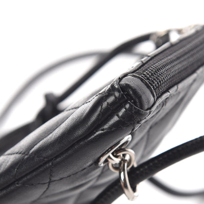 Chanel Calfskin Cambon Flat Messenger Black 13 of 17