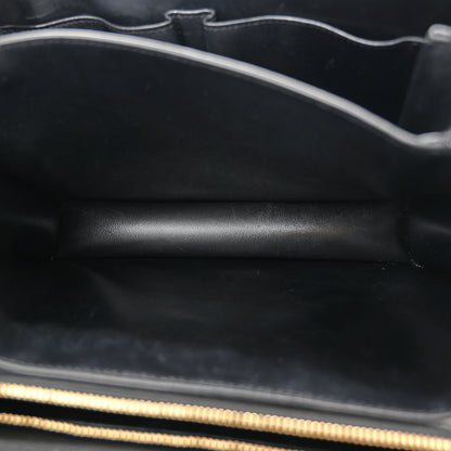 Celine Box Calfskin Medium Classic Box Flap Bag Black 5 of 11