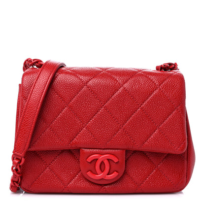 Chanel Caviar Quilted Mini Incognito Square Flap Red 1 of 13