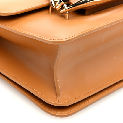 Chloe Calfskin Kattie Shoulder Bag  Autumnal Brown 8 of 9