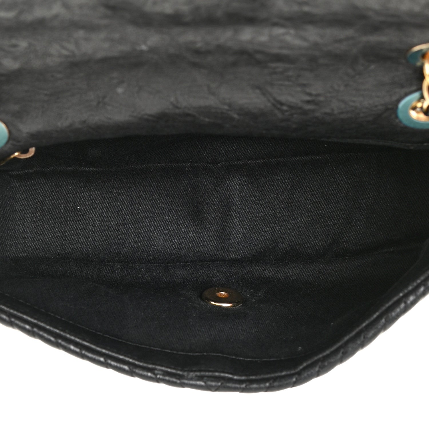 Chanel Calfskin Chevron Quilted Small Surpique Flap Black 5 of 21