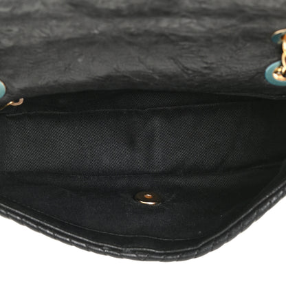 Chanel Calfskin Chevron Quilted Small Surpique Flap Black 5 of 21