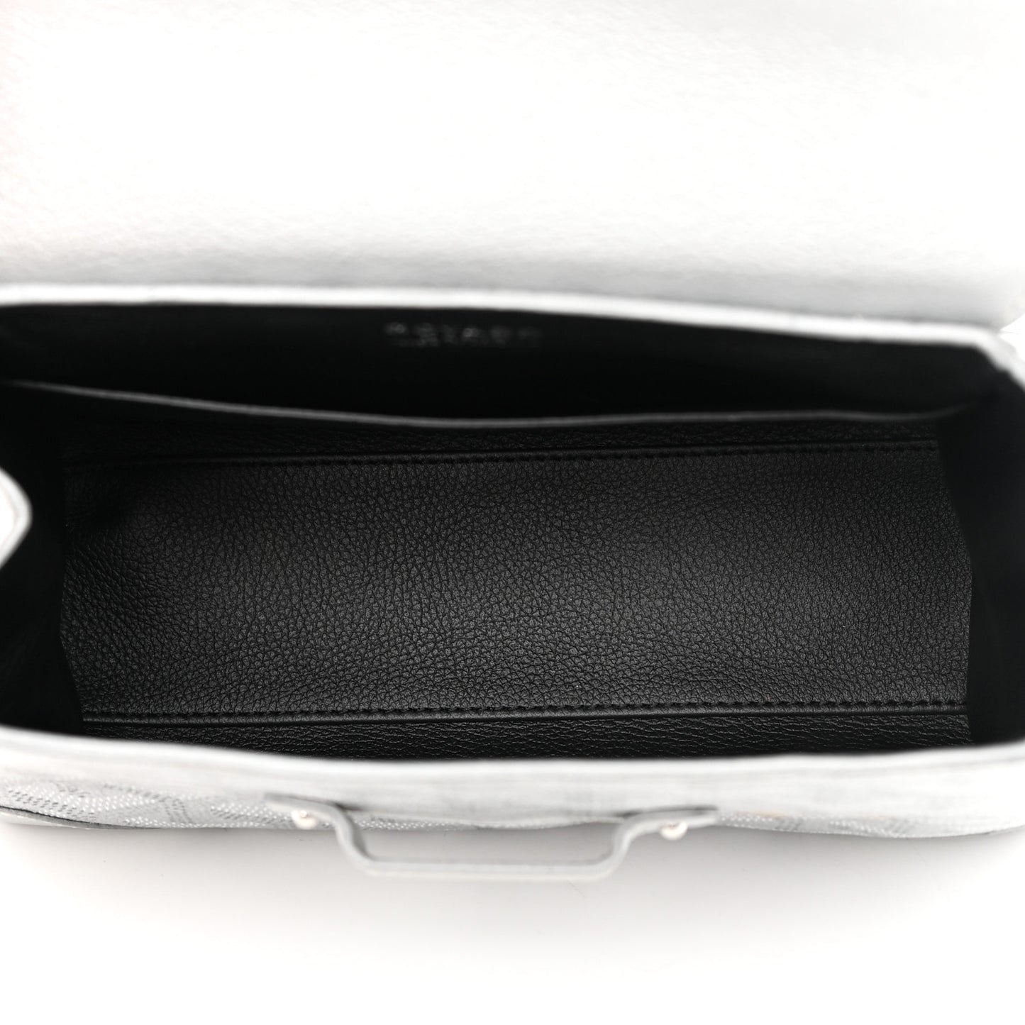 Goyardine Precious Metals Mini Saigon Silver