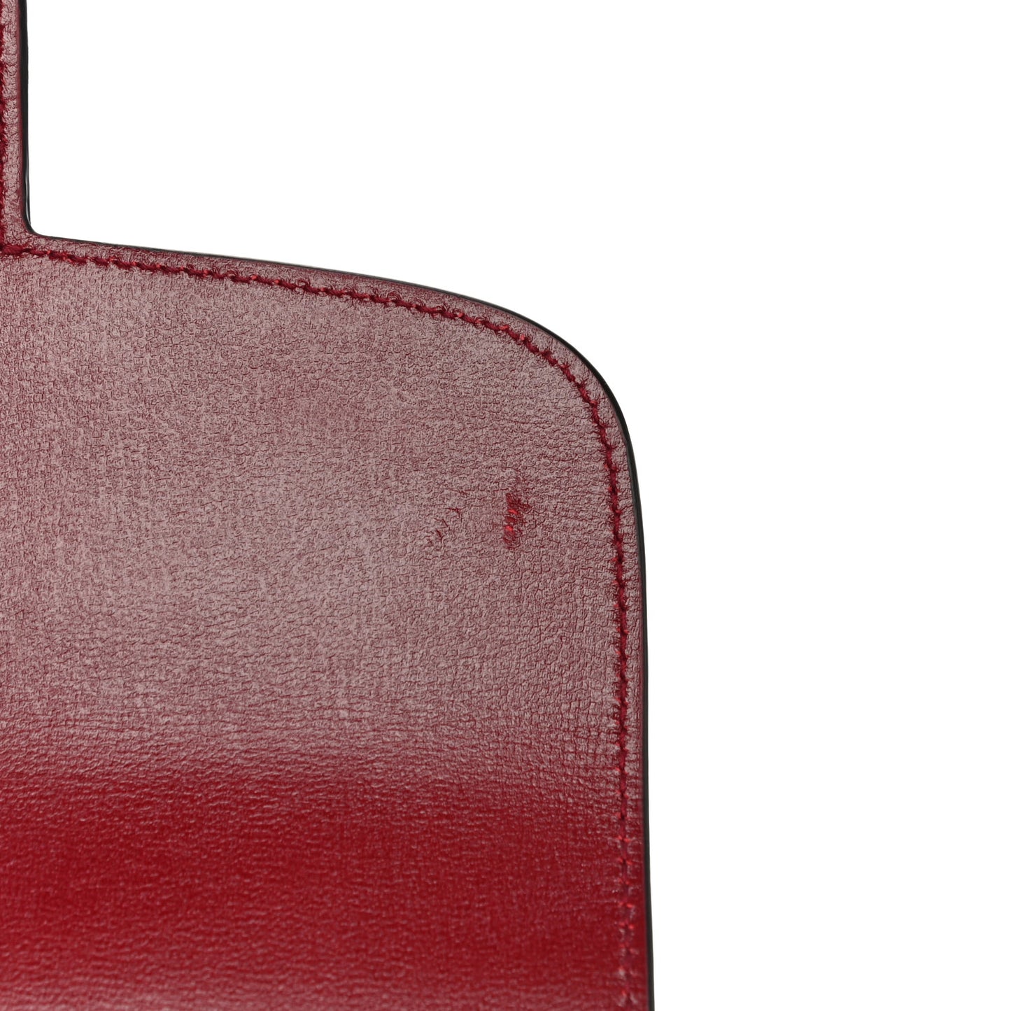 Azalea Calfskin Horsebit 1955 Shoulder Bag New Cherry Red