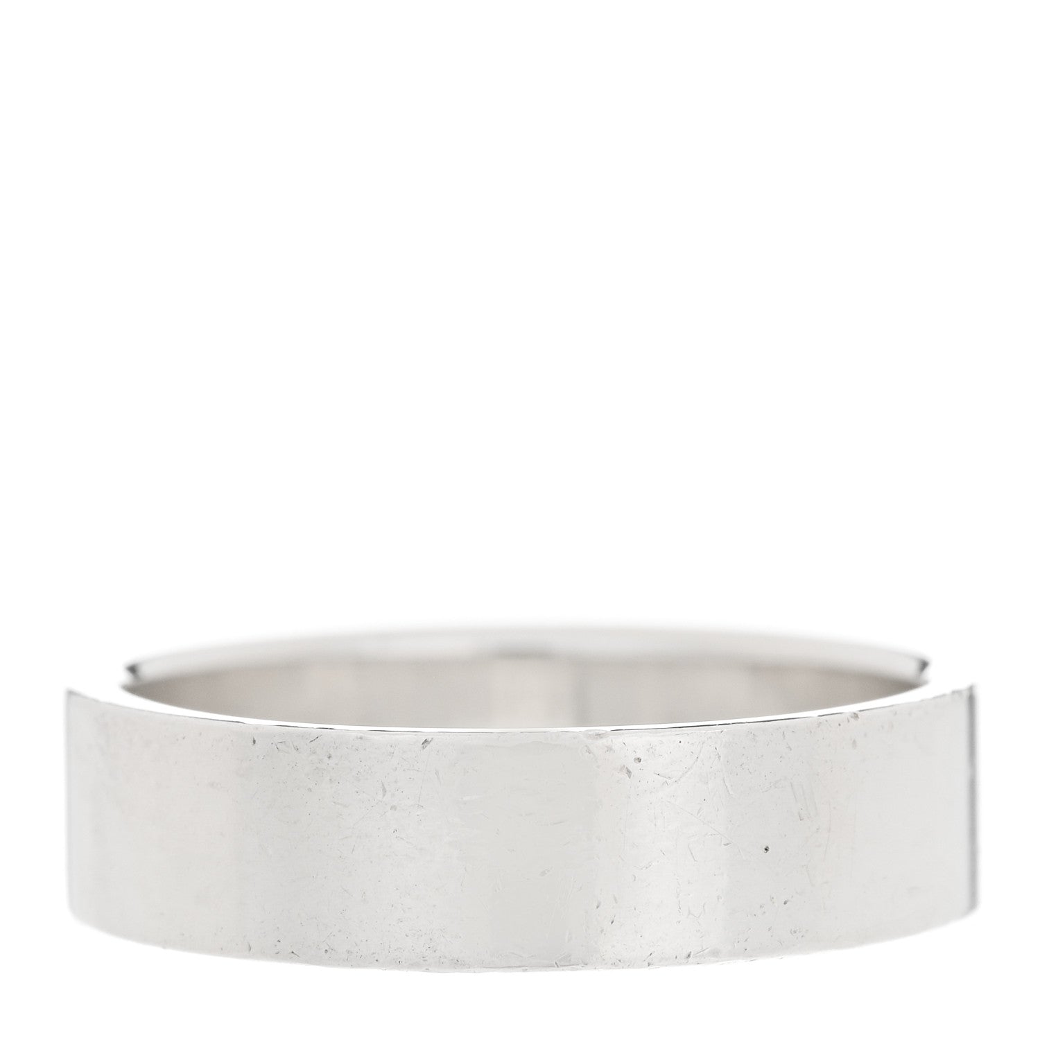 Hermes Sterling Silver PM Collier De Chien Ring 53 6.5 3 of 6