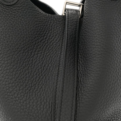 Hermes Taurillon Clemence Picotin Lock 18 PM Black 8 of 10