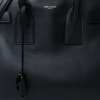 Saint Laurent Calfskin Small Sac De Jour Black 9 of 11
