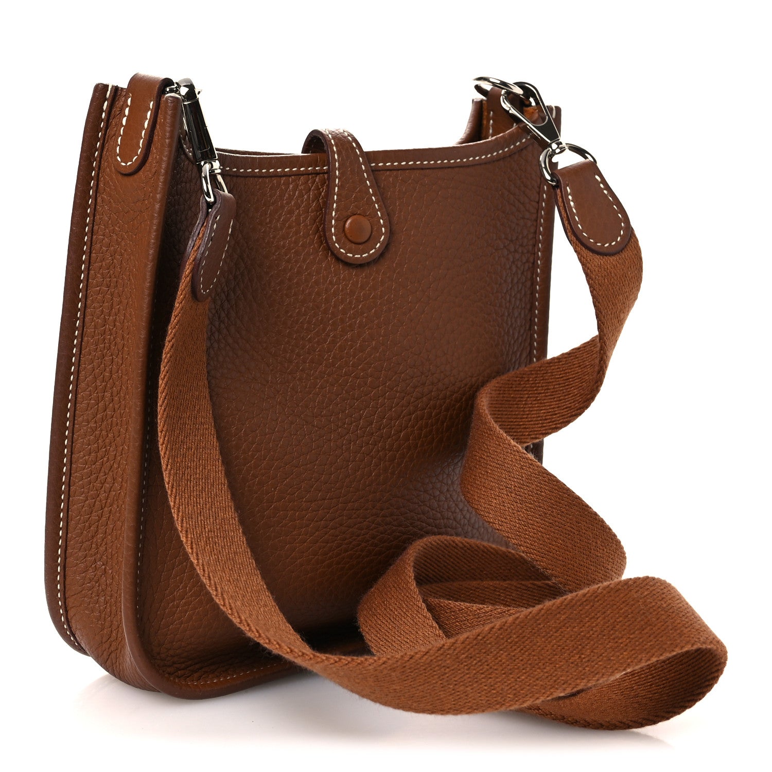 Hermes Taurillon Clemence Evelyne TPM Gold 3 of 12