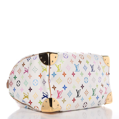 Louis Vuitton Monogram Multicolor Speedy 30 White 4 of 7
