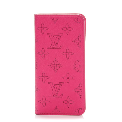 Louis Vuitton Monogram Cuir iPhone 7 Plus Folio Case Fuchsia 1 of 6