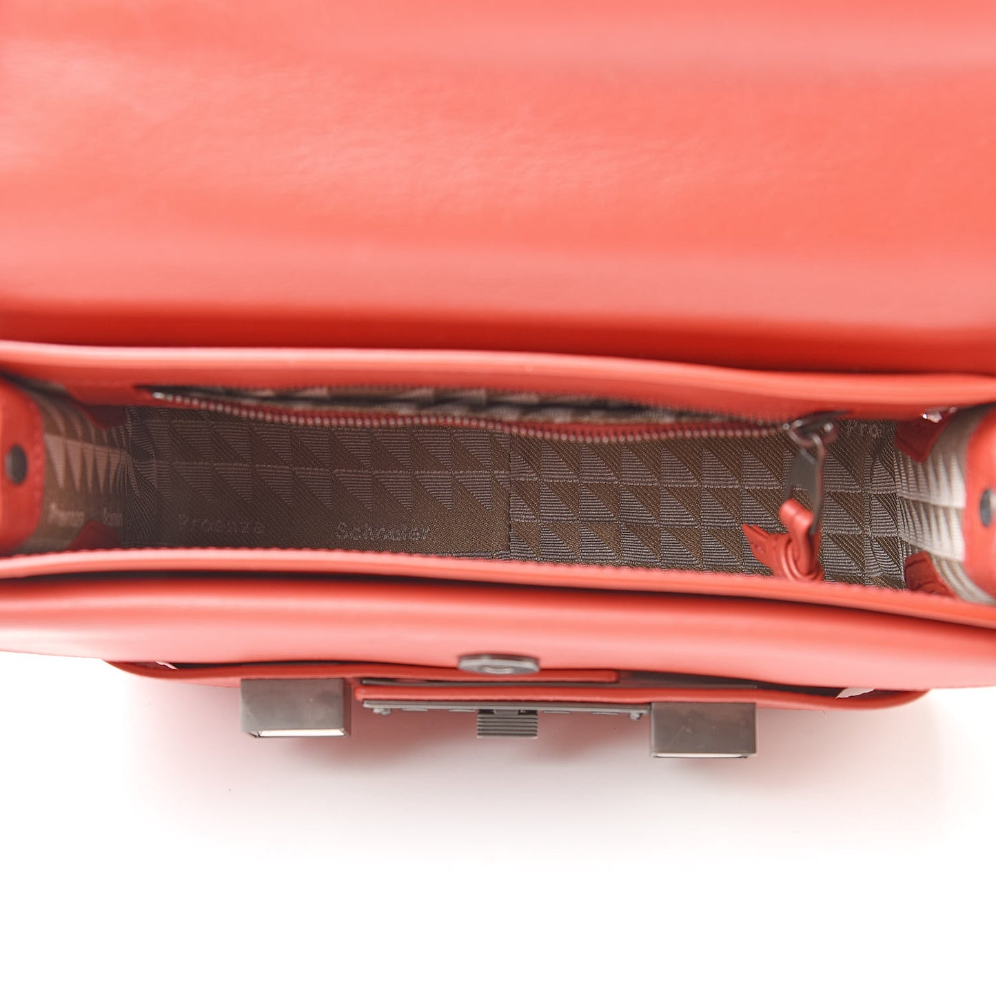 Calfskin Mini PS11 Classic Shoulder Bag Red