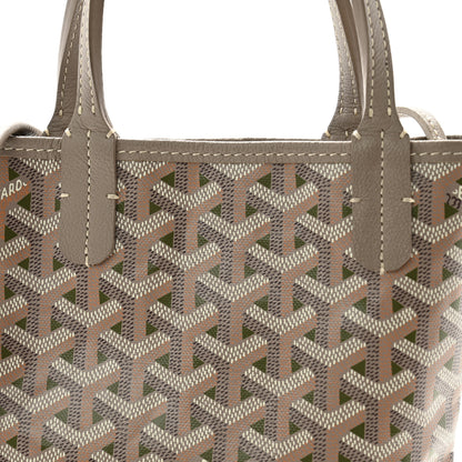 Goyard Goyardine Poitiers Claire Voie Tote Grege Khaki 8 of 11