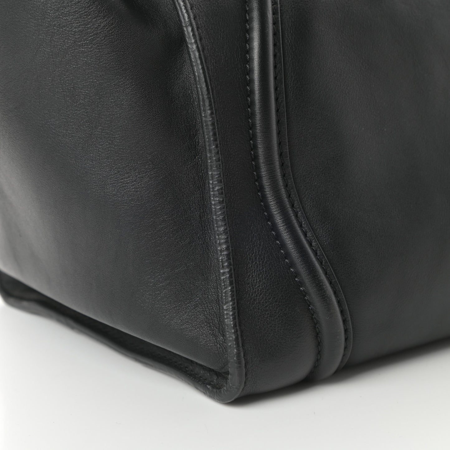 Smooth Calfskin Mini Luggage Black