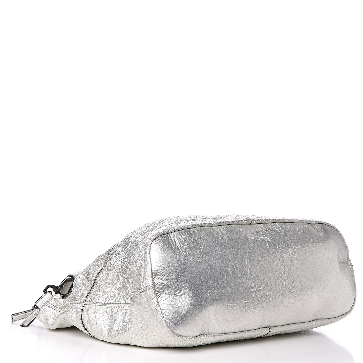 Givenchy Crinkled Patent Large Nightingale Silver 5 of 15