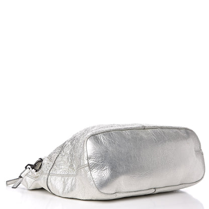 Givenchy Crinkled Patent Large Nightingale Silver 5 of 15