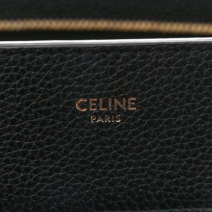 Celine Grained Calfskin Medium Cabas De France Black 6 of 11