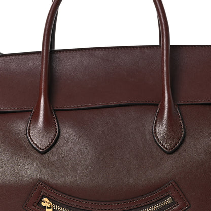 Celine Supple Shiny Lambskin Medium Smiling New Luggage Brick 8 of 10