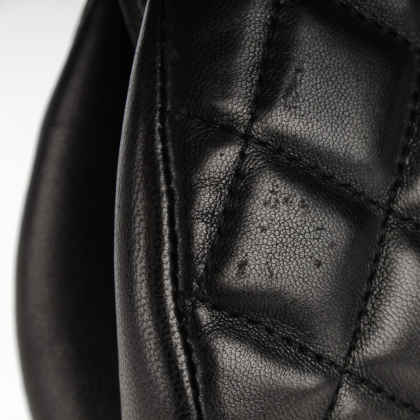 Lambskin Quilted Timeless Clutch Black