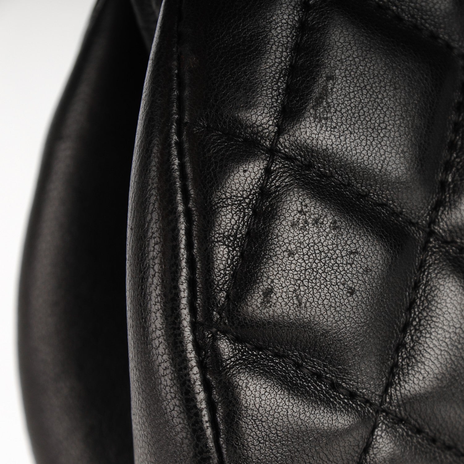 Chanel Lambskin Quilted Timeless Clutch Black 8 of 8