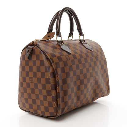 Louis Vuitton Damier Ebene Speedy 30 3 of 11