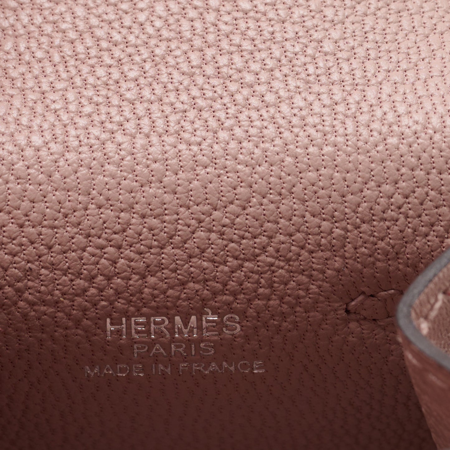 Tadelakt Chevre Mysore Kelly Quelle Idole Bag Charm Glycine