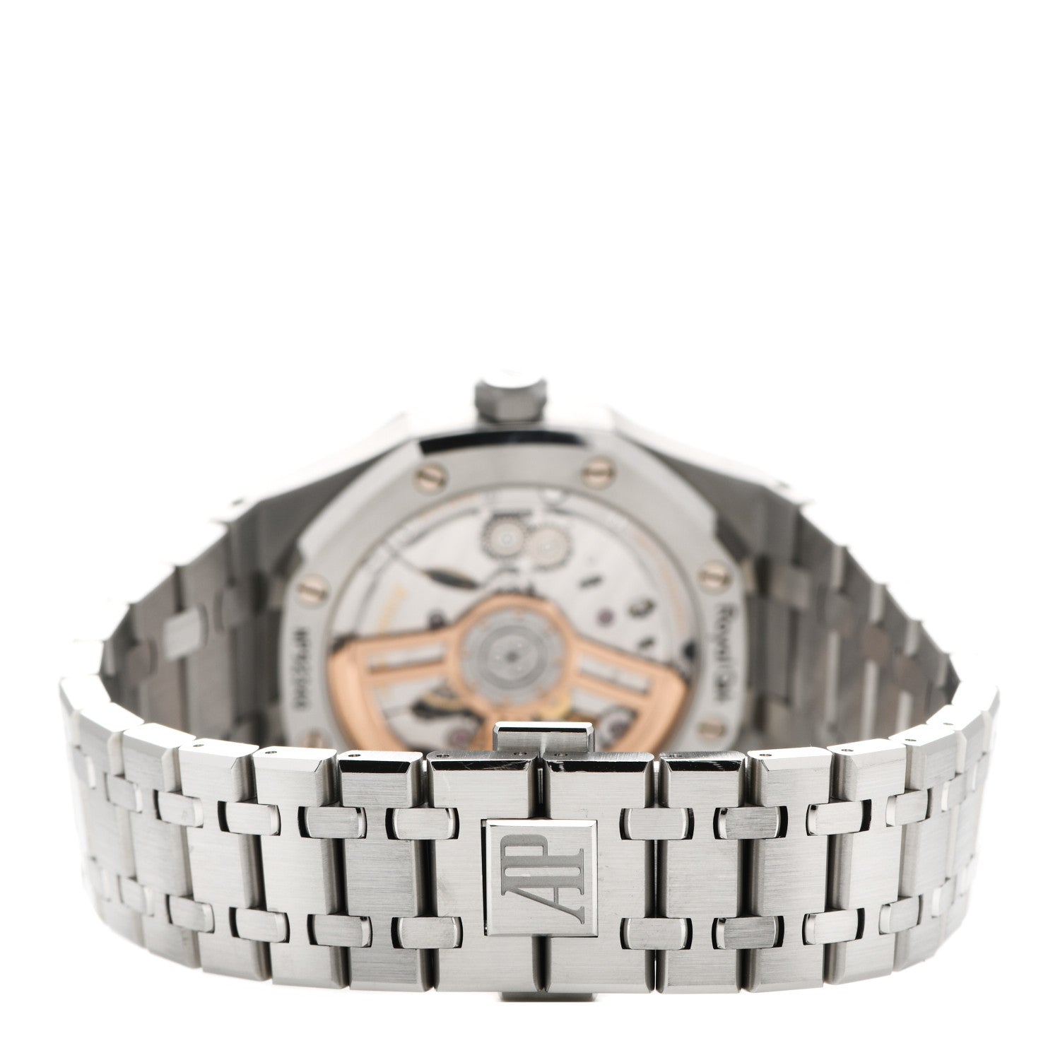 Audemars Piguet Stainless Steel 41mm Royal Oak Automatic Watch Blue 15500ST.OO.1220ST.01 3 of 5