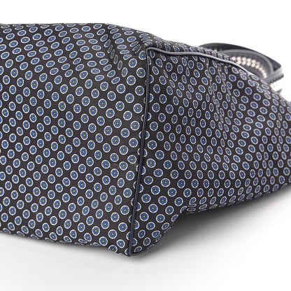 Stella McCartney Nylon Go Flower Print Falabella Tote Blue 9 of 9