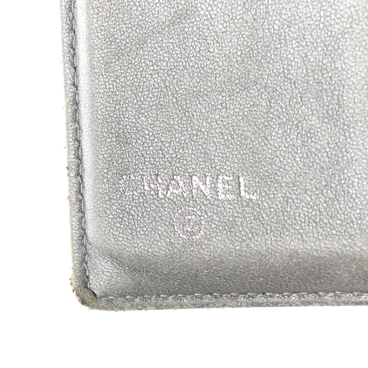 Chanel Lambskin Embossed Camellia French Wallet Black 7 of 16