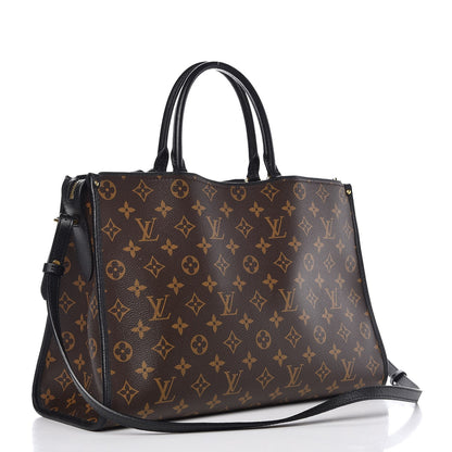 Louis Vuitton Monogram Popincourt MM Black 4 of 9