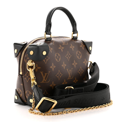 Louis Vuitton Monogram Petite Malle Souple Black 3 of 10