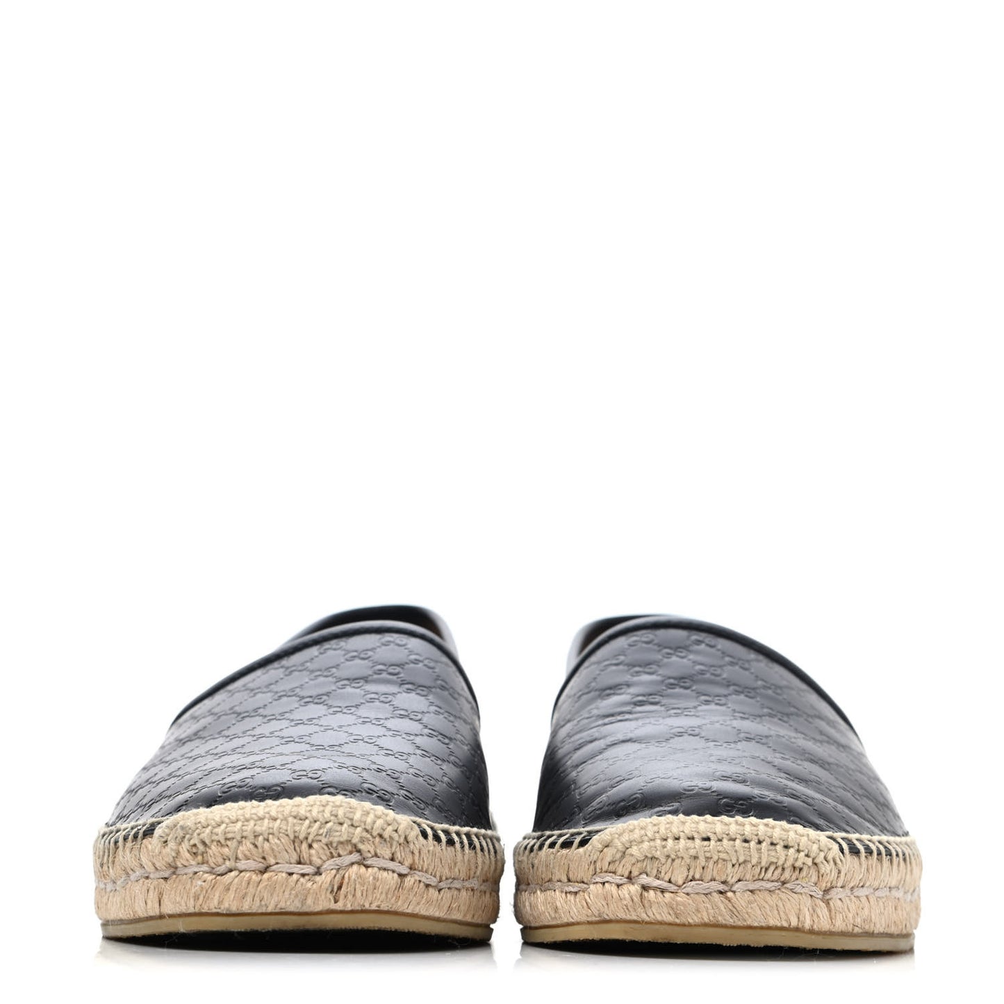 Microguccissima Signature Mens Espadrilles 7.5 Black
