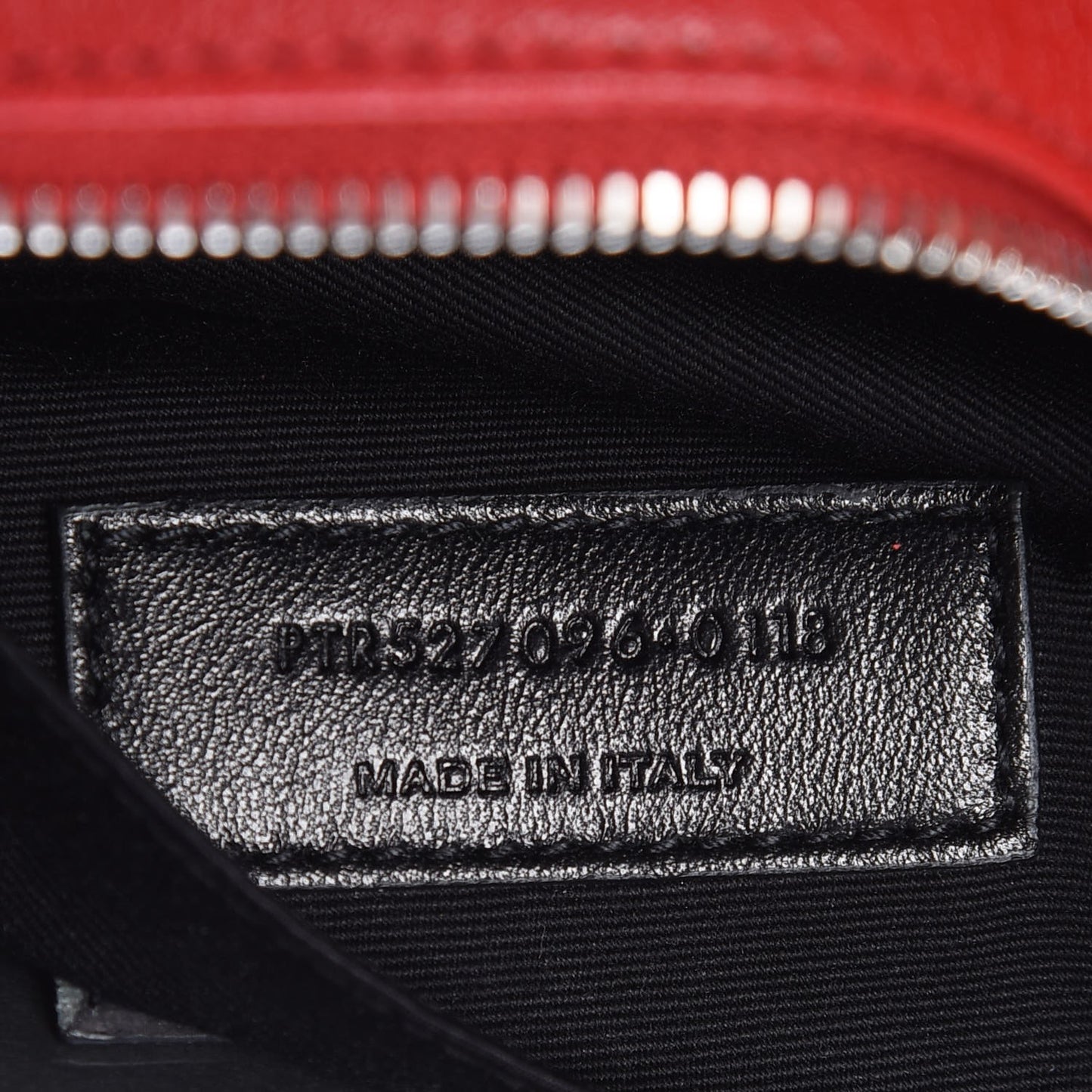 Lambskin Monogram Lou Belt Bag Red