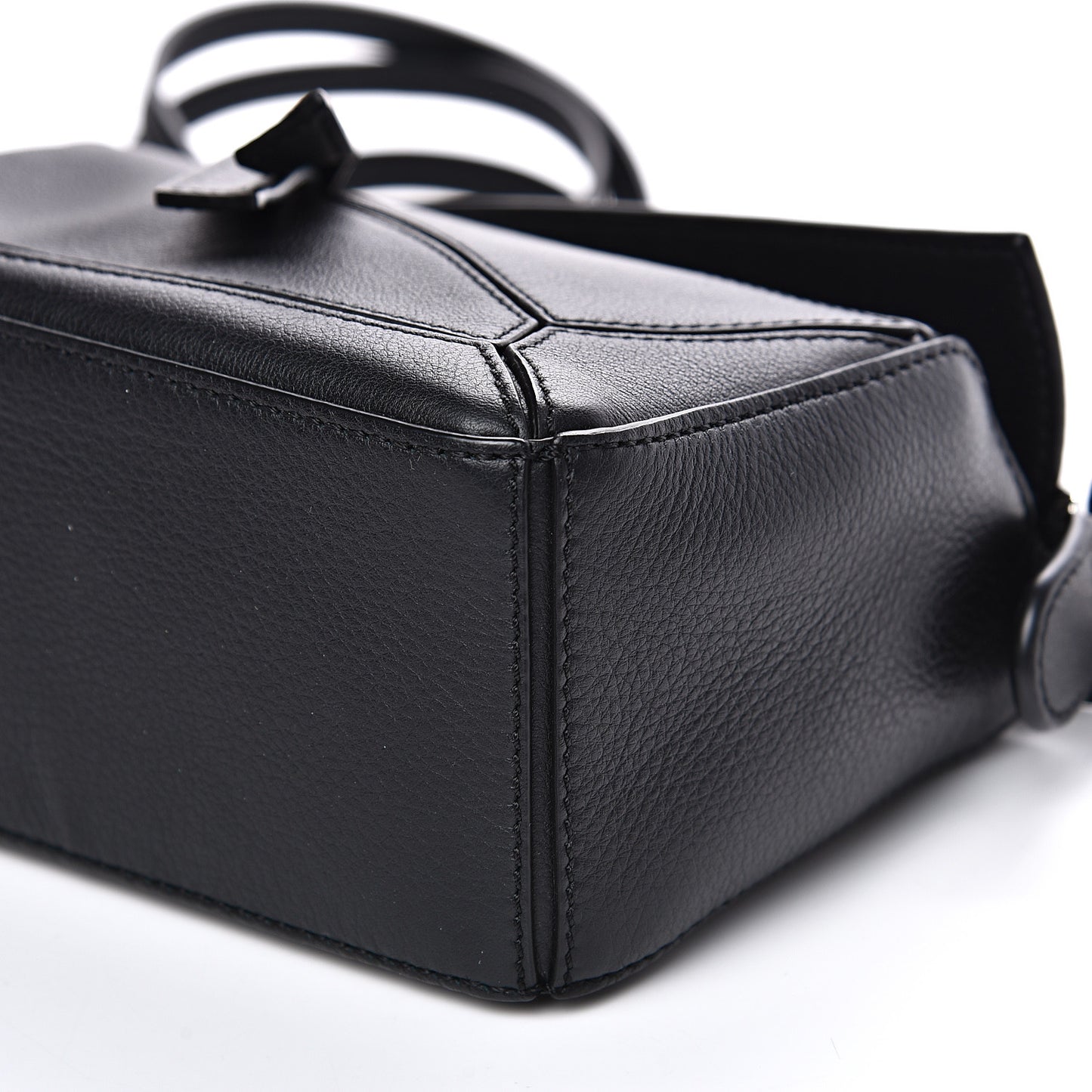 Calfskin Mini Puzzle Bag Black