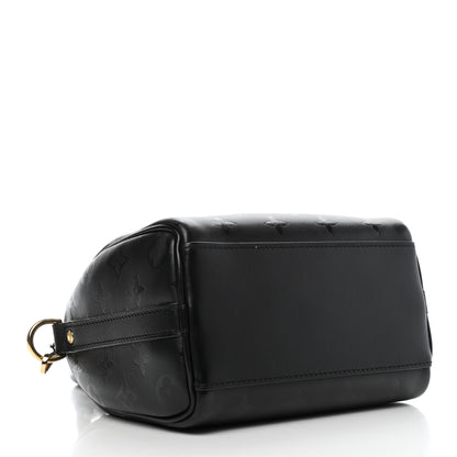 Louis Vuitton Monogram Ink Speedy BB Black 3 of 5