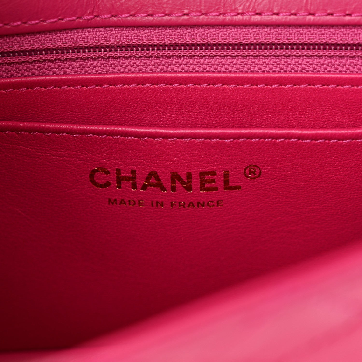 Chanel Aged Calfskin Quilted 2.55 Reissue Mini Flap Fuchsia 6 of 10