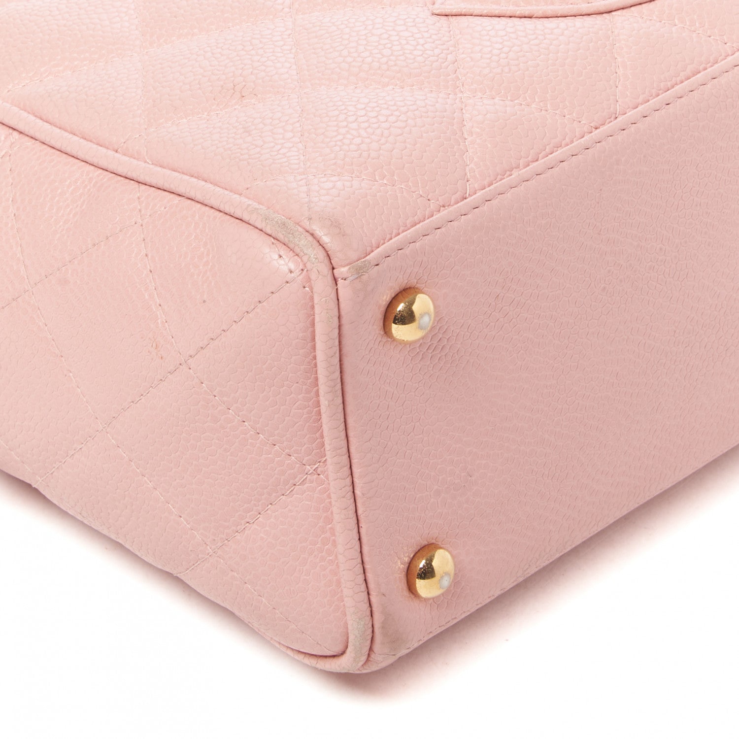 Chanel Caviar Quilted Small Bowler Pink 6 of 11