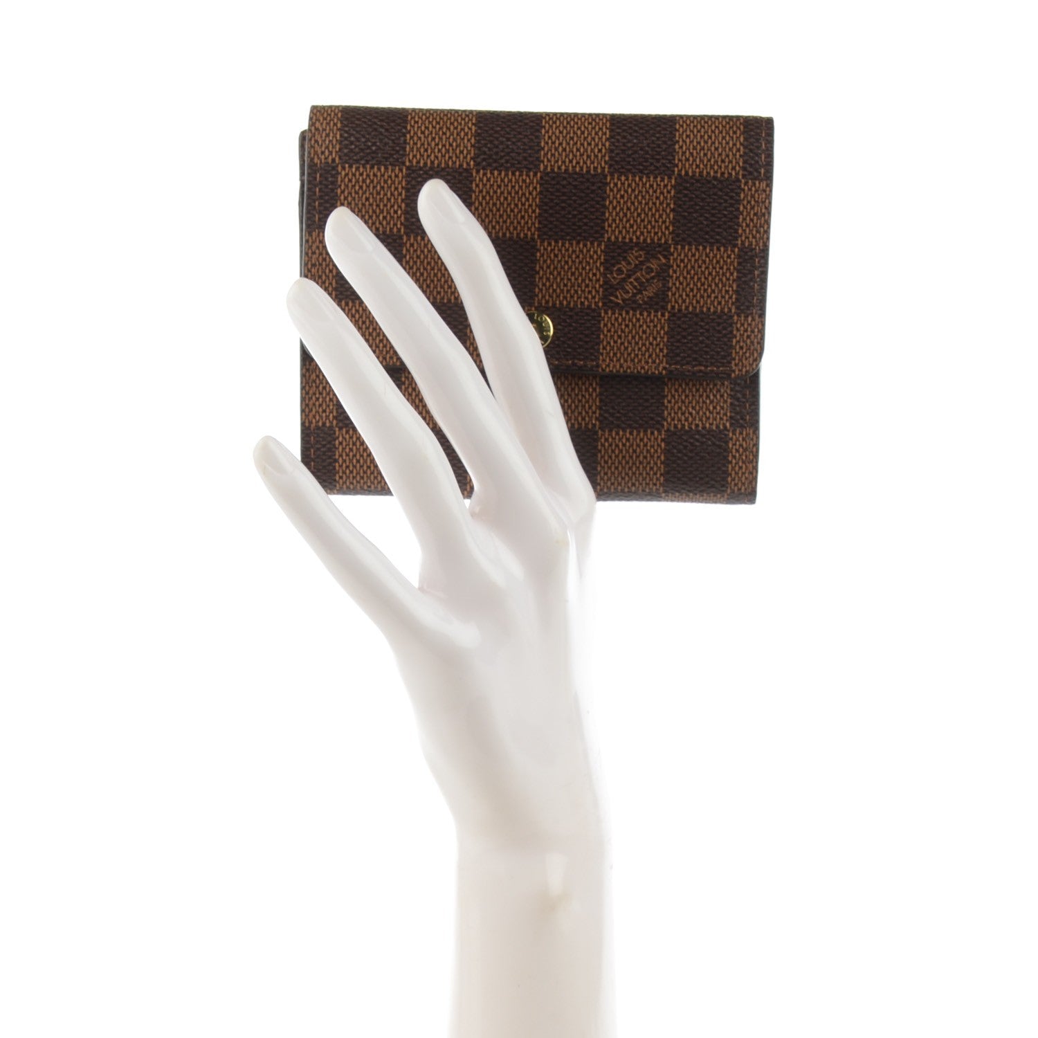Louis Vuitton Damier Ebene Anais Wallet 2 of 7