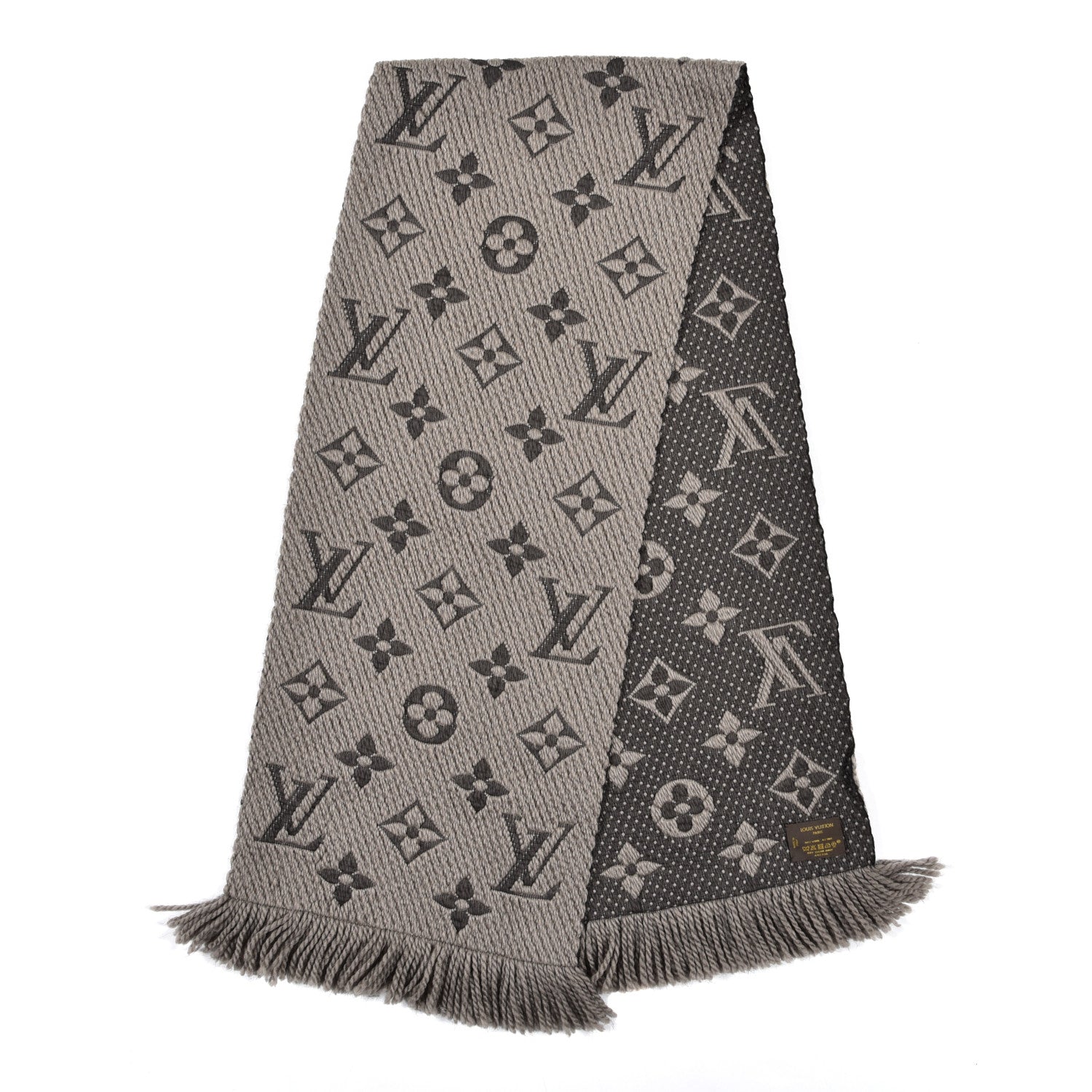 Louis Vuitton Wool Silk Logomania Scarf Verone 2 of 4