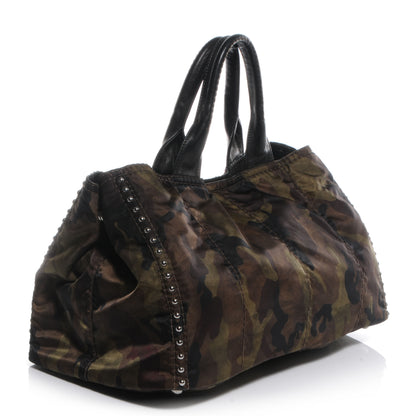 Prada Tessuto Nylon Camouflage Tote Mimetico 3 of 9