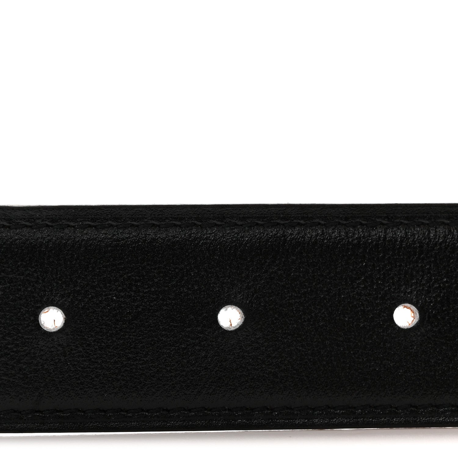 Hermes Box Togo 32mm H Belt 85 Black Gold 4 of 6